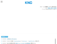Tablet Screenshot of knc.co.jp